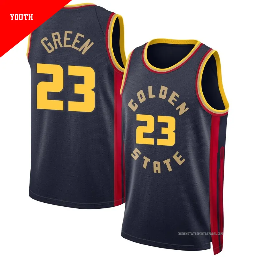 GOLDEN STATE WARRIORS #23 GREEN ジャージ 23 Men's Draymond Green Golden State Warriors 2024/25